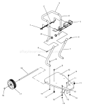 Page A Diagram and Parts List for 0762-2  Briggs and Stratton Pressure Washer